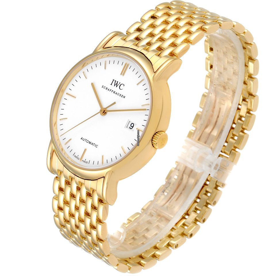 IMG_9081 IWC Portofino Mens watch Unisex Automatic Yellow gold IW925101 Replica 5