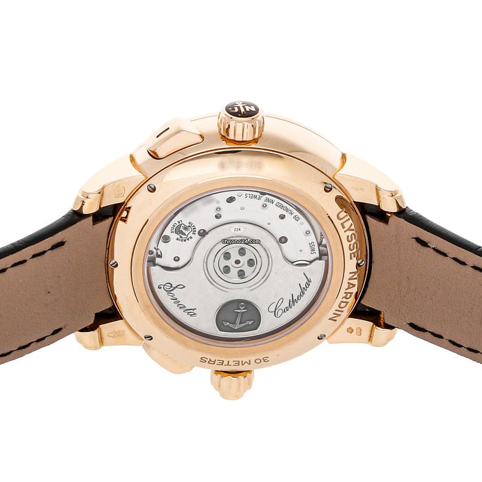 Ulysse Nardin Mens watch Unisex Automatic Rose gold 672-05 92 Replica 5