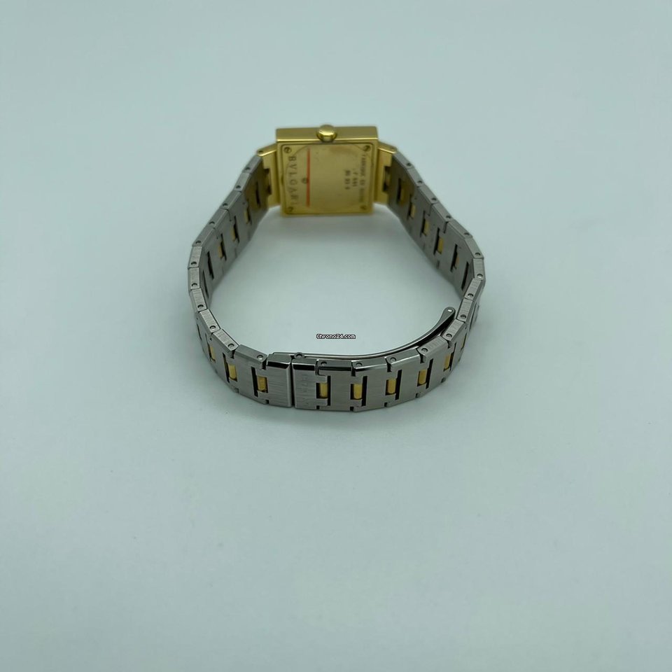 Bulgari Quadrato Womens watch Quartz Yellow gold SQ22G Replica 5
