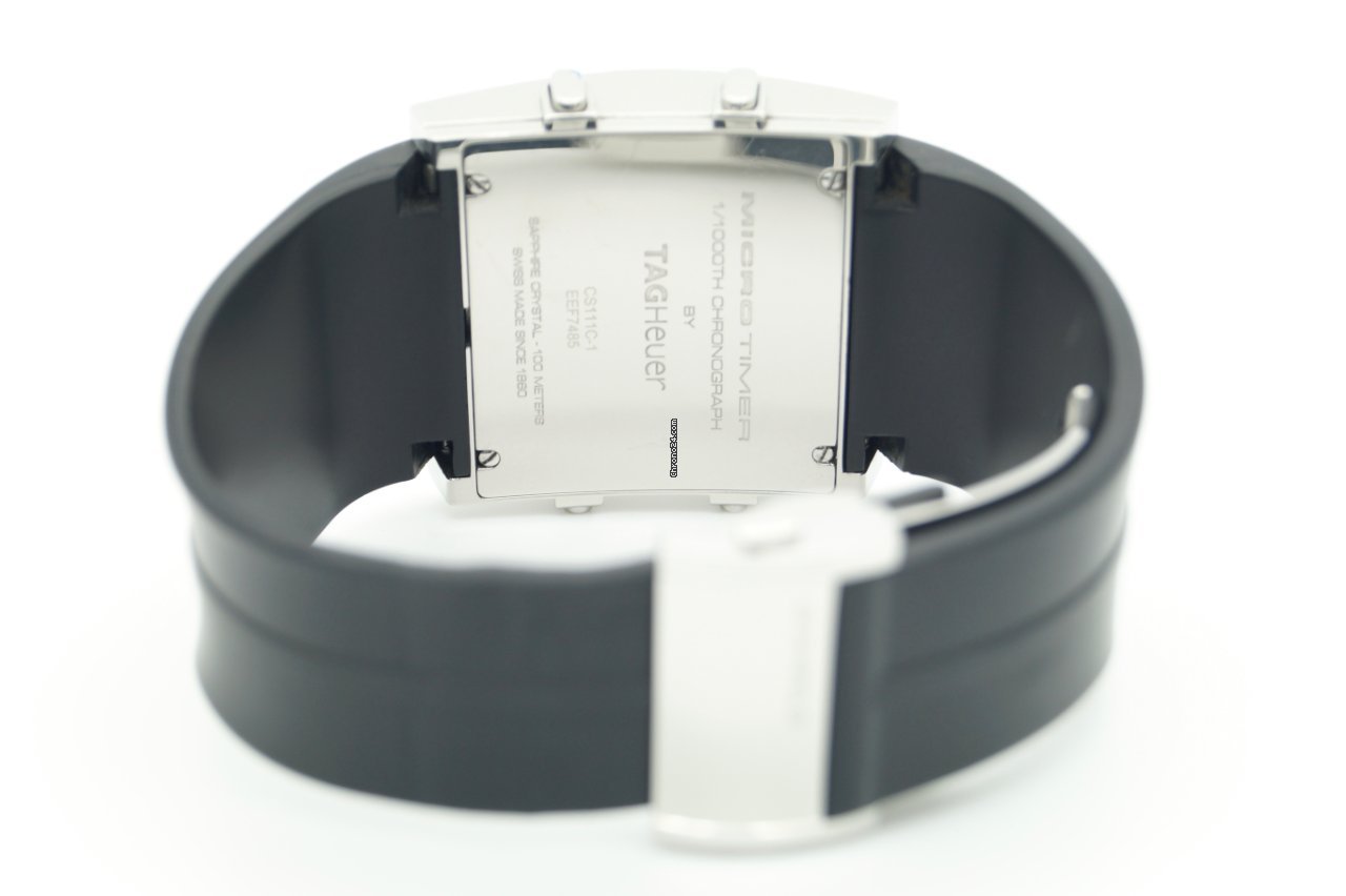 IMG_9081 TAG Heuer Microtimer Mens watch Unisex Quartz Steel CS111C-1 Replica 5