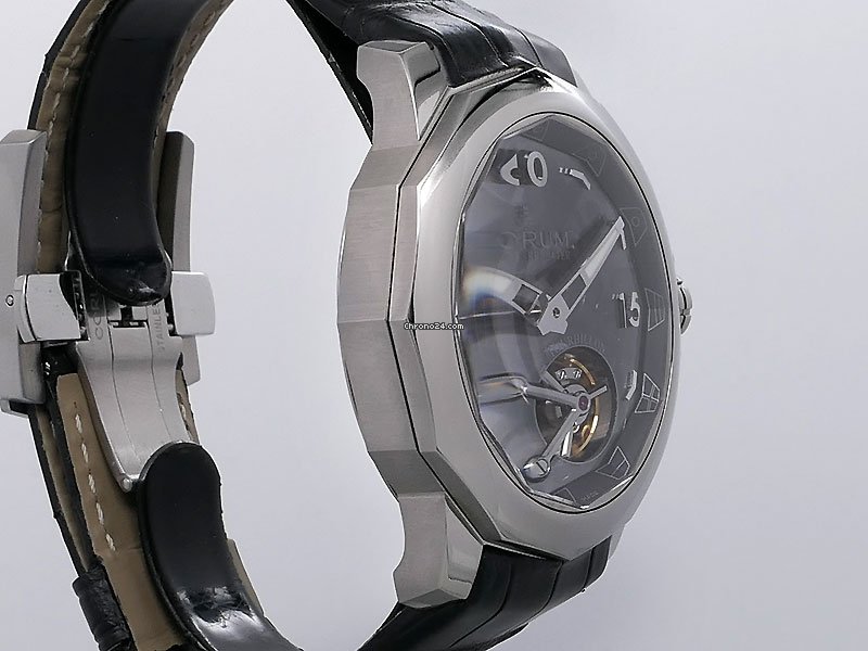 IMG_9081 Corum Admirals Cup Mens watch Unisex Manual winding Titanium 010.102.04 0001 AO15 Replica 5