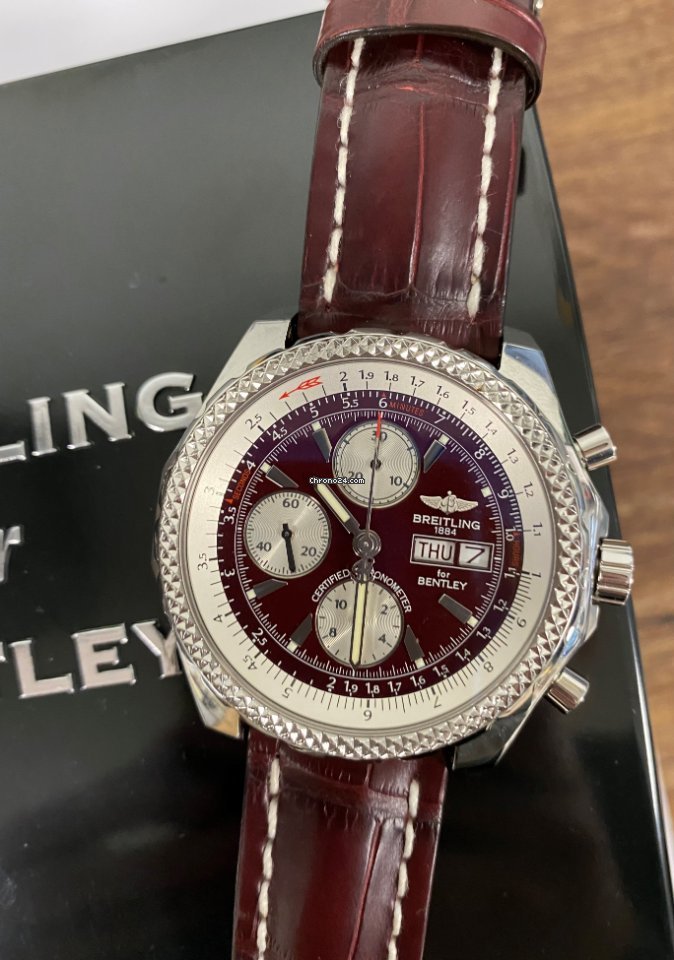 IMG_9081 Breitling Bentley GT Mens watch Unisex Automatic Steel A1336212 Replica 5
