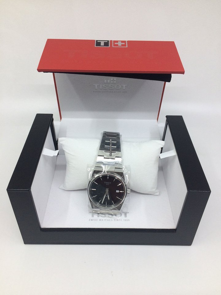 IMG_9081 Tissot Mens watch Unisex Quartz Steel T1374101105100 Replica 5