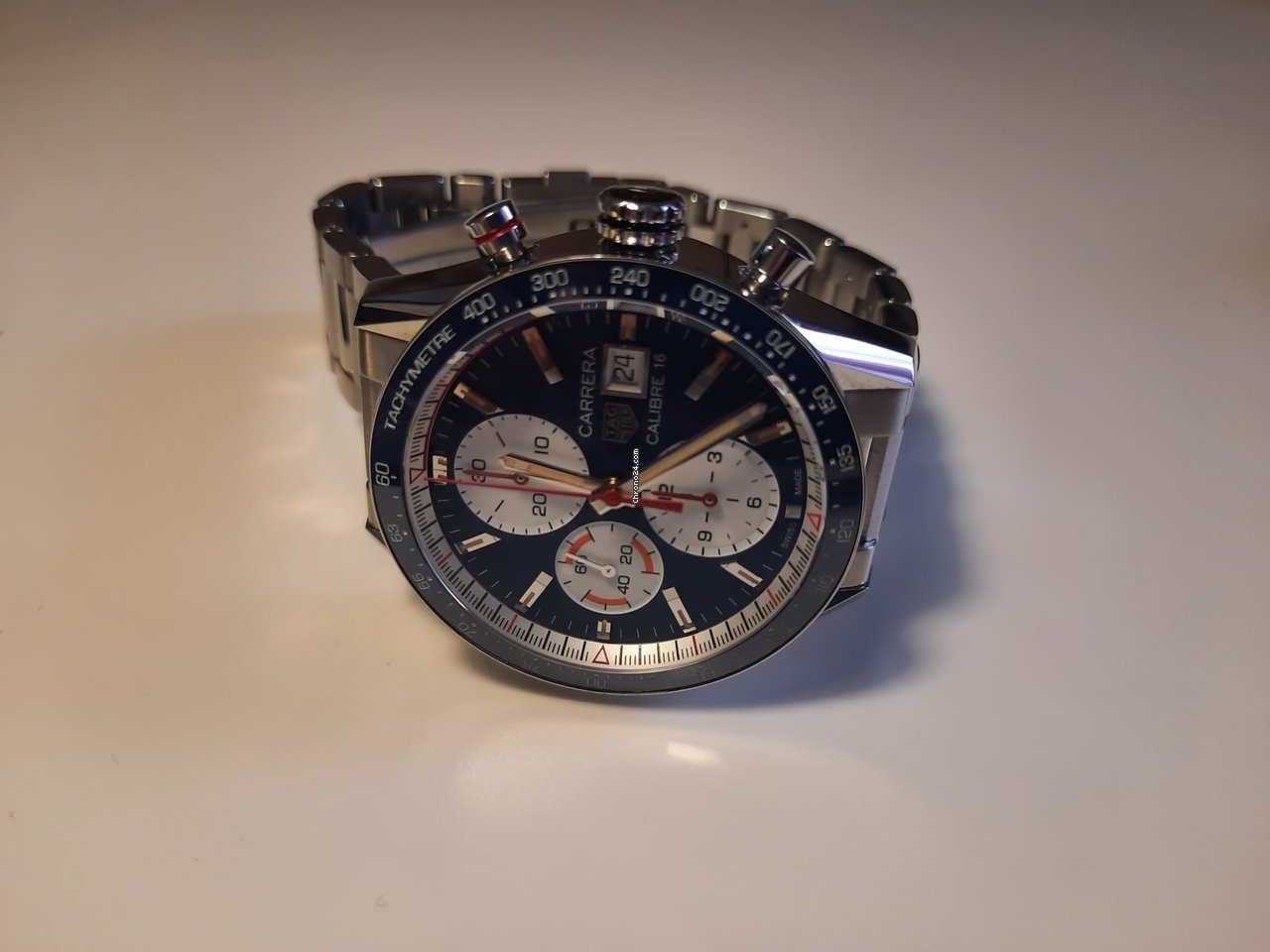 TAG Heuer Carrera Calibre 16 Mens watch Unisex Automatic Steel WUW3504 Replica 5