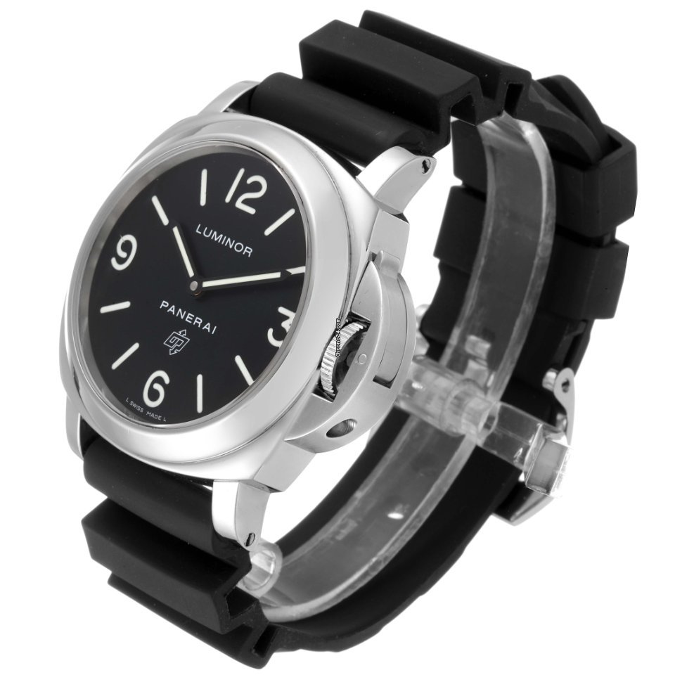 Panerai Luminor Base Logo Mens watch Unisex Manual winding Steel PAM00000 Replica 5