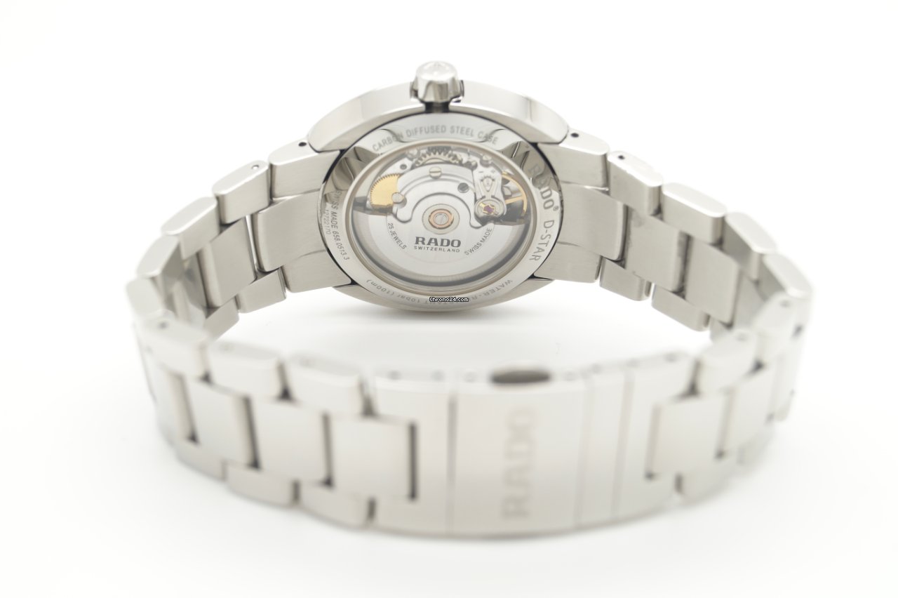 IMG_9081 Rado D-Star Mens watch Unisex Automatic Steel R15513153 Replica 5