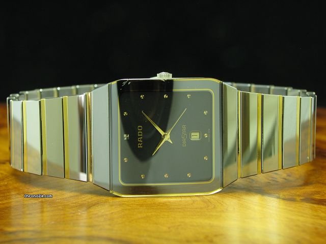 IMG_9081 Rado Diastar Mens watch Unisex Quartz Ceramic 152.0366.3 Replica 5