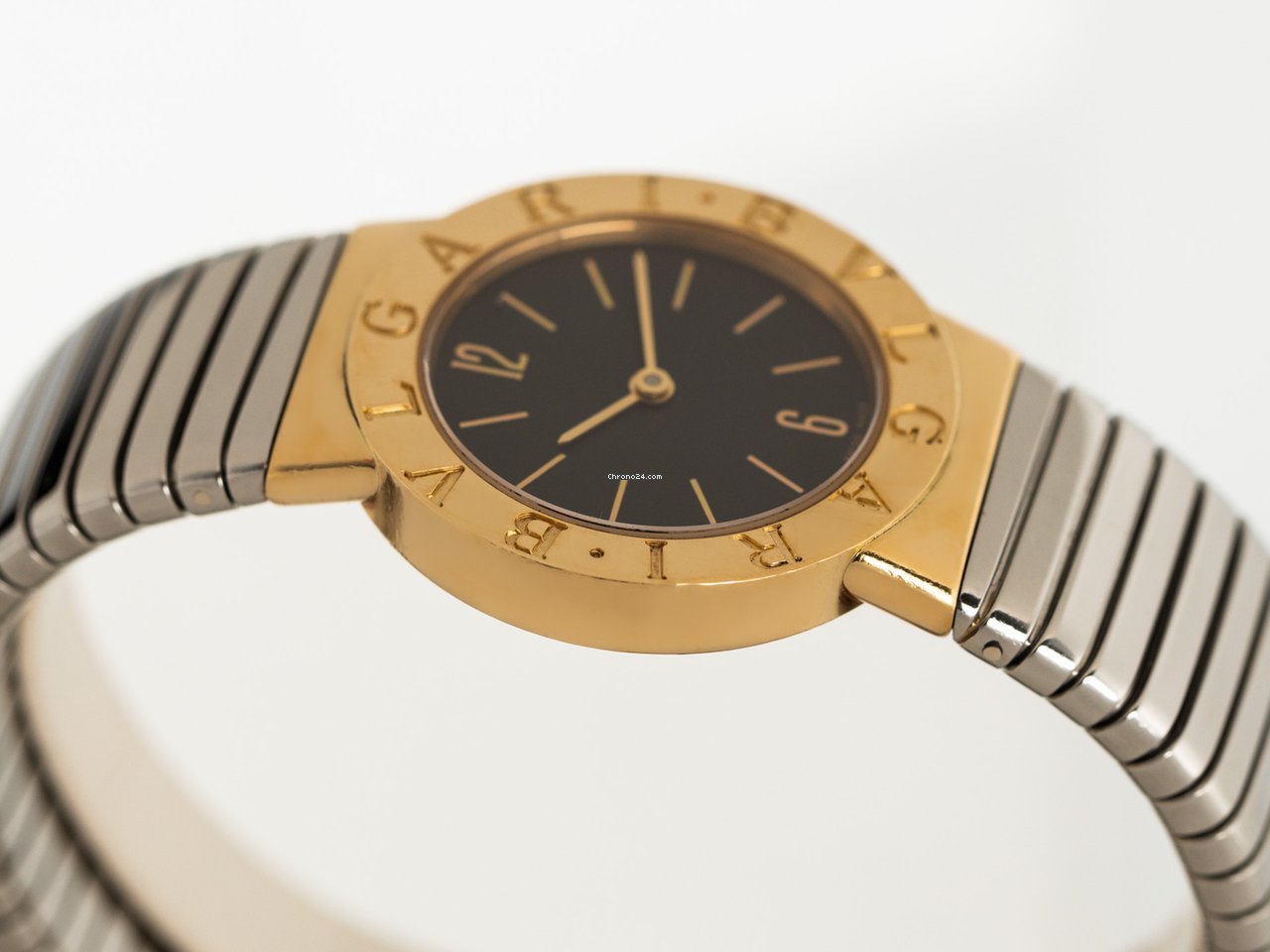 IMG_9081 Bulgari Bulgari Womens watch Quartz Yellow gold BB262T Replica 5