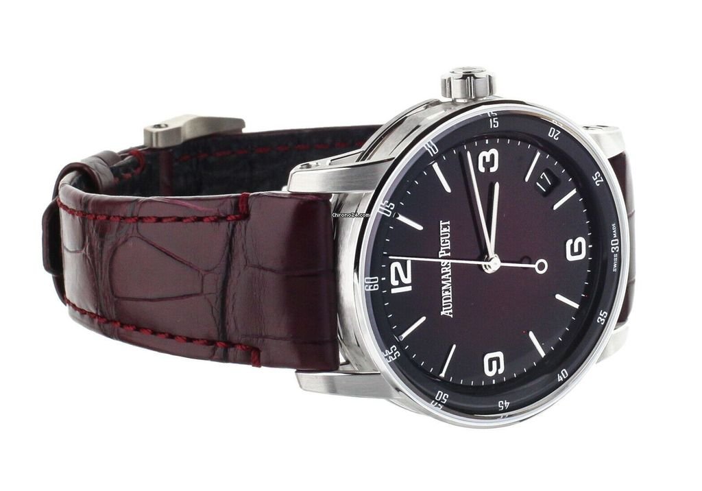 IMG_9081 Audemars Piguet Code 11.59 Mens watch Unisex Automatic White gold 15210BC Replica 5