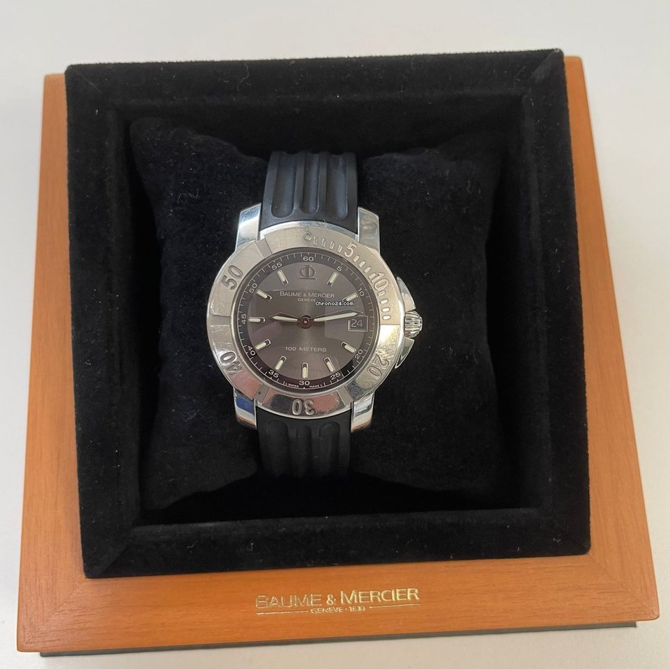 IMG_9081 Baume & Mercier Capeland Mens watch Unisex Quartz Steel MOA08351 Replica 5