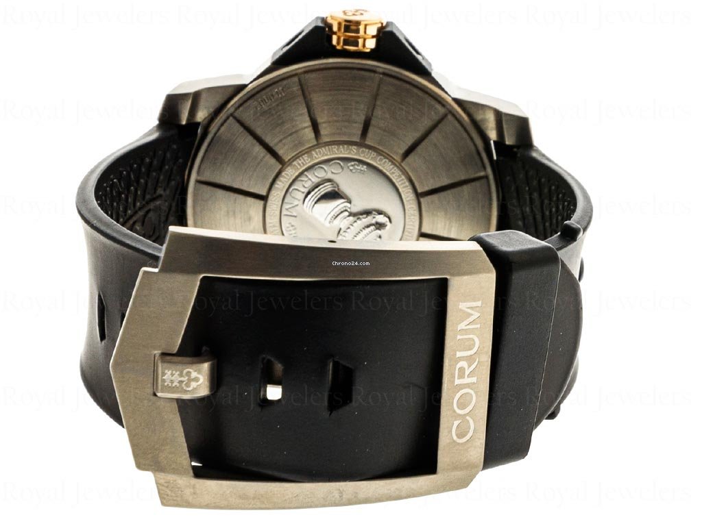 Corum Admirals Cup Competition 48 Mens watch Unisex Automatic Titanium 947.931.05 0371 AN32 Replica 5