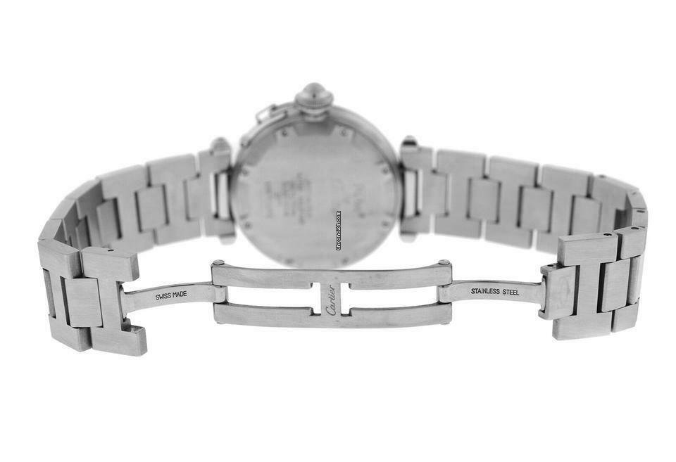 IMG_9081 Cartier Pasha C Mens watch Unisex Automatic Steel 2377 W31029M7 Replica 5