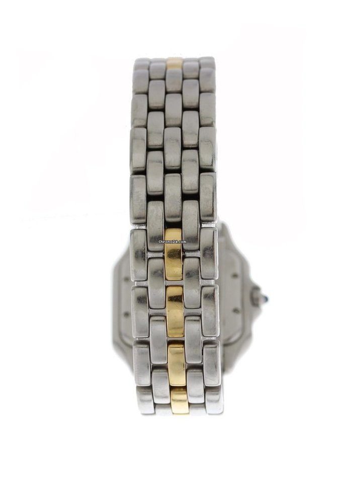 IMG_9081 Cartier Panthere Womens watch Quartz Steel 183949 Replica 5