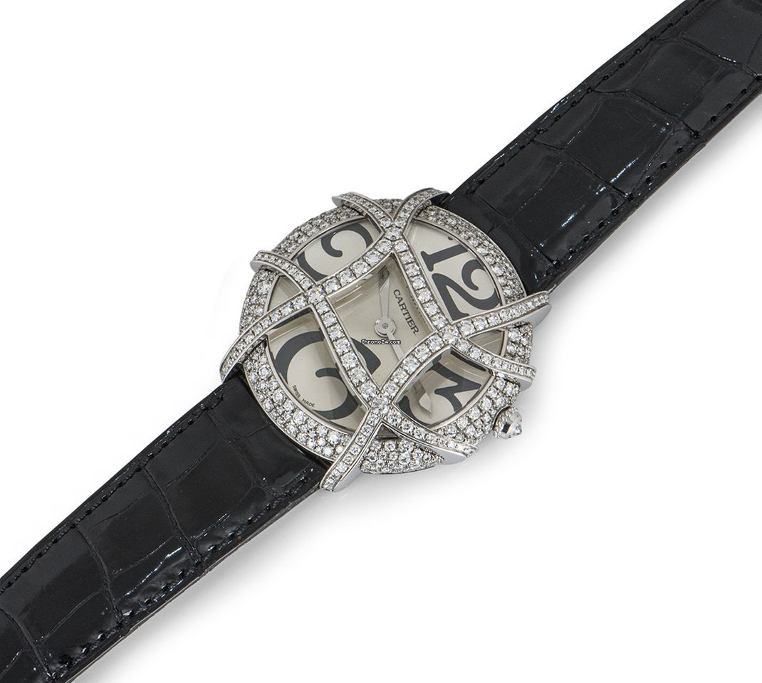 Cartier Womens watch Quartz White gold WJ304350 Replica 5