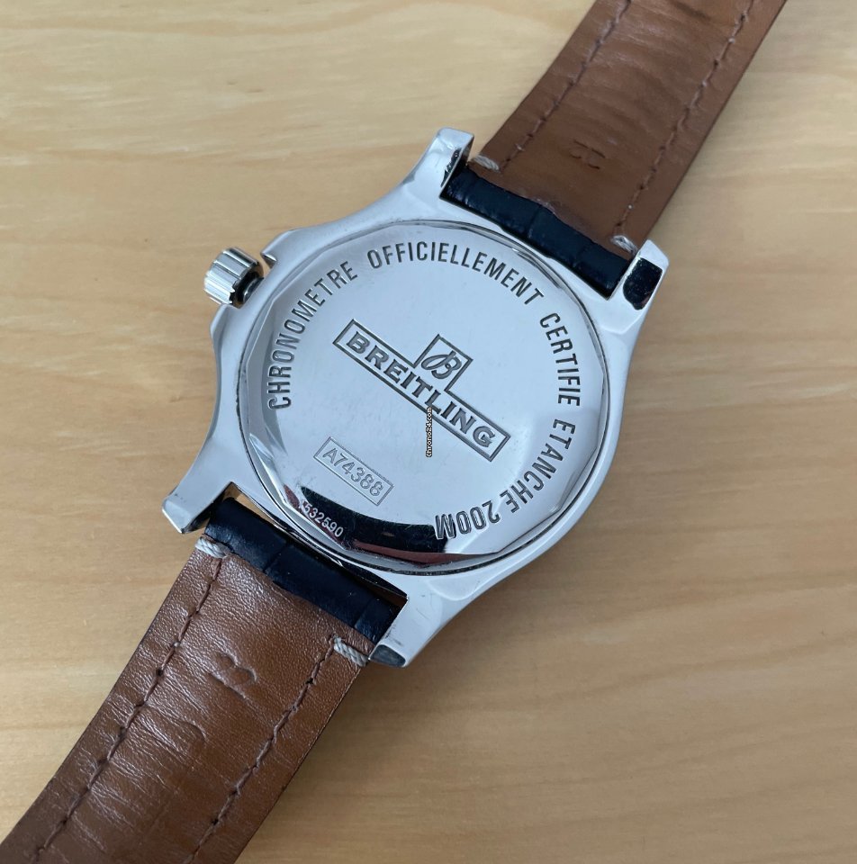 IMG_9081 Breitling Colt Quartz Mens watch Unisex Quartz Steel A7438811 BD45 Replica 5