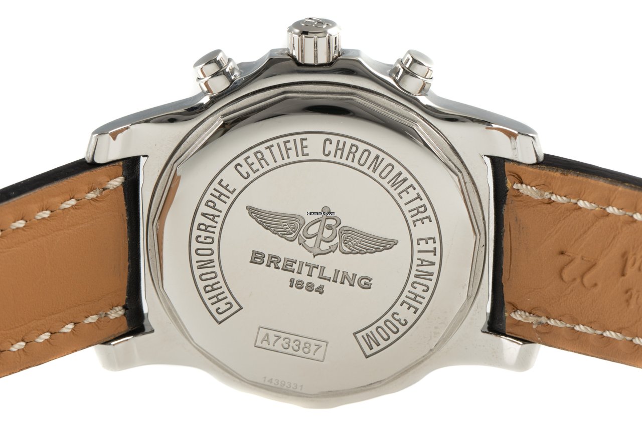 IMG_9081 Breitling Colt Chronograph II Mens watch Unisex Quartz Steel A73387 Replica 5