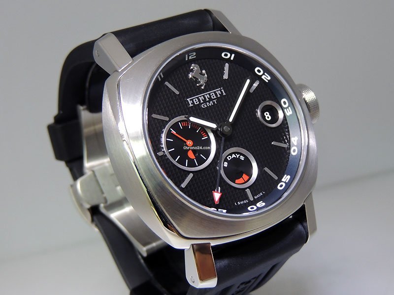 IMG_9081 Panerai Ferrari Mens watch Unisex Manual winding Steel FER 00012 Replica 5