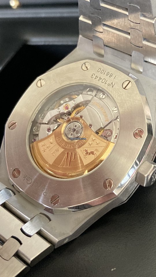 IMG_9081 Audemars Piguet Royal Oak Selfwinding Mens watch Unisex Automatic Steel 15400ST.OO.1220ST.02 Replica 5