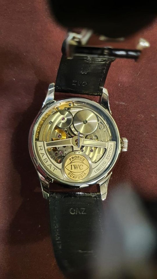 IWC Portuguese Perpetual Calendar Mens watch Unisex Automatic Platinum IW502305 Replica 5