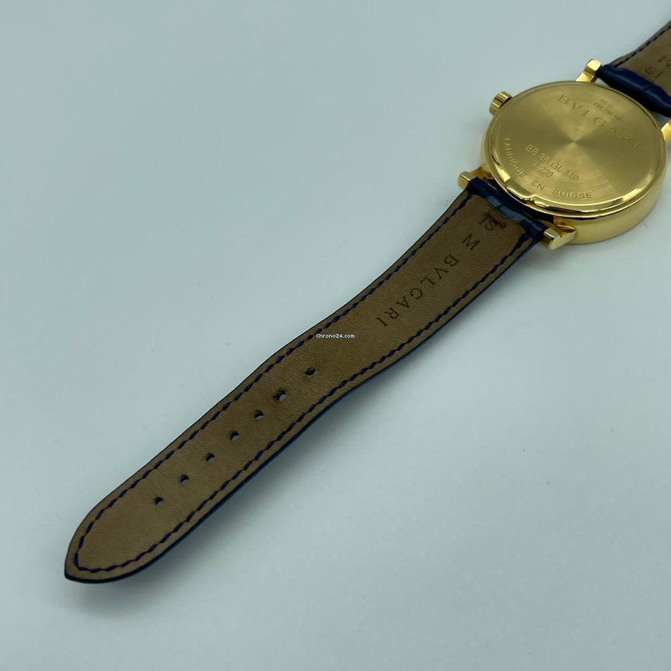 IMG_9081 Bulgari Bulgari Mens watch Unisex Automatic Yellow gold BB38GLMP Replica 5