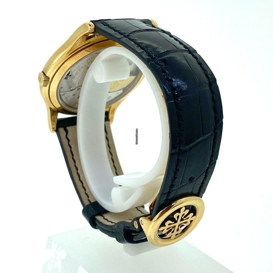 IMG_9081 Patek Philippe Perpetual Calendar Mens watch Unisex Automatic Yellow gold 5140J-001 Replica 5