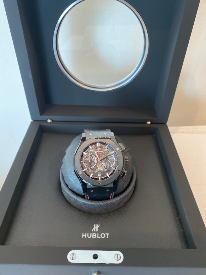 IMG_9081 Hublot Classic Fusion Aerofusion Mens watch Unisex Automatic Ceramic 525.CM.0173.LR.AUM20 Replica 5