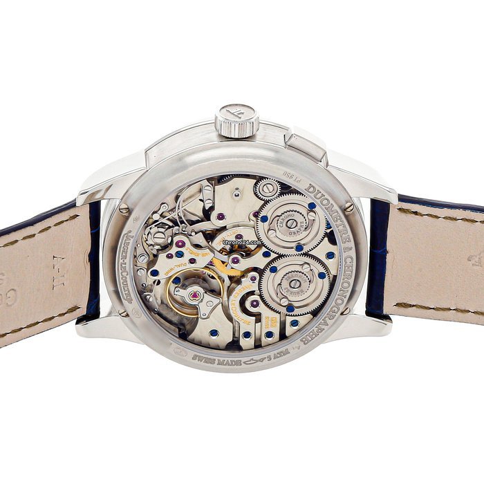 Jaeger-LeCoultre Duometre Mens watch Unisex Manual winding Platinum Q601649J Replica 5