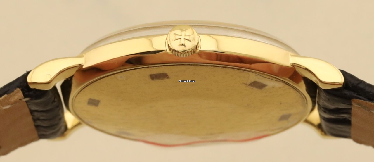 IMG_9081 Vacheron Constantin Patrimony Mens watch Unisex Manual winding Yellow gold 6044 Replica 5