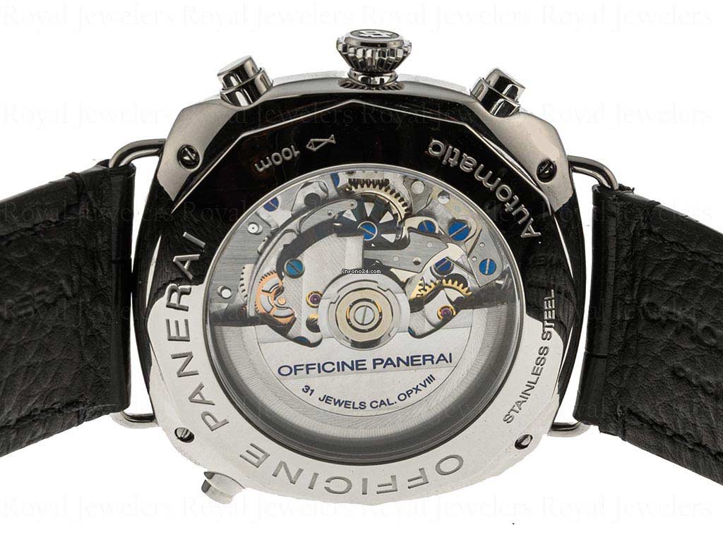 IMG_9081 Panerai Radiomir Rattrapante Mens watch Unisex Automatic Steel PAM 00214 Replica 5