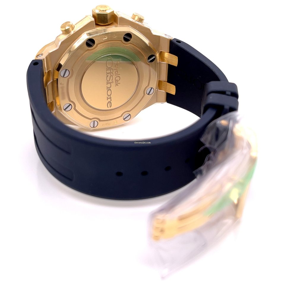 IMG_9081 Audemars Piguet Royal Oak Offshore Lady Womens watch Automatic Yellow gold 26231BA.ZZ.D027CA.01 Replica 5