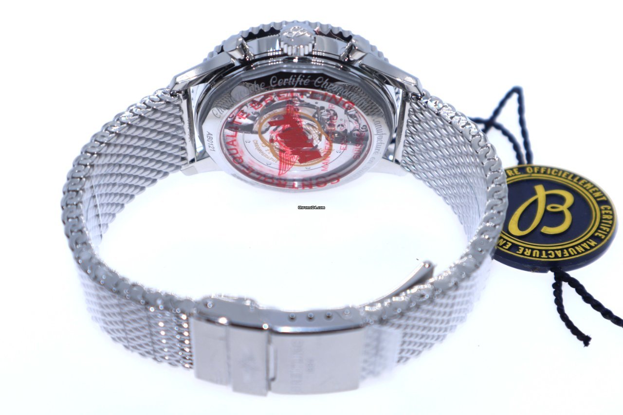 IMG_9081 Breitling Mens watch Unisex Automatic Steel AB01219A1G1A1 Replica 5