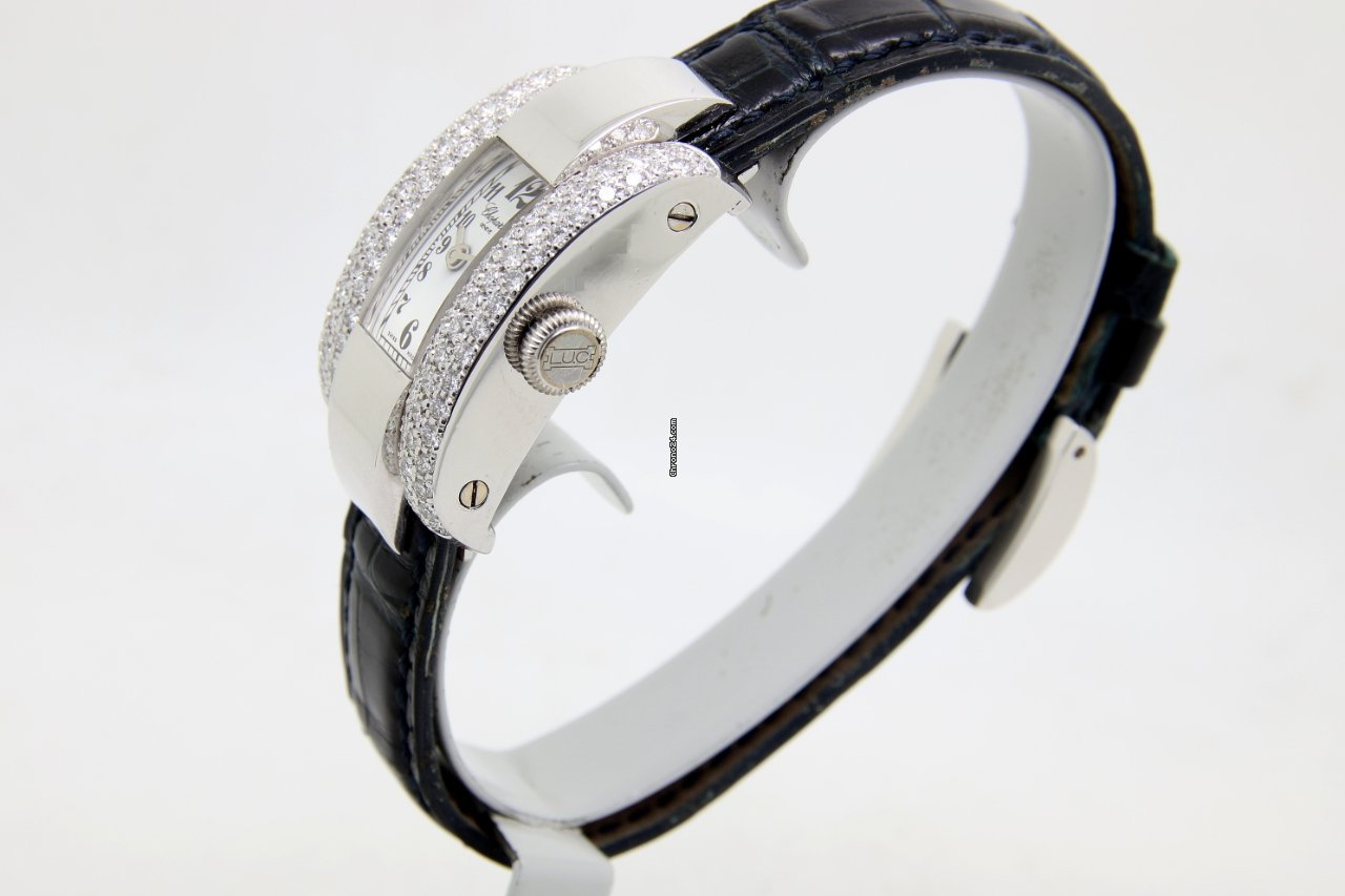 IMG_9081 Chopard La Strada Womens watch Quartz White gold 433 1 Replica 5