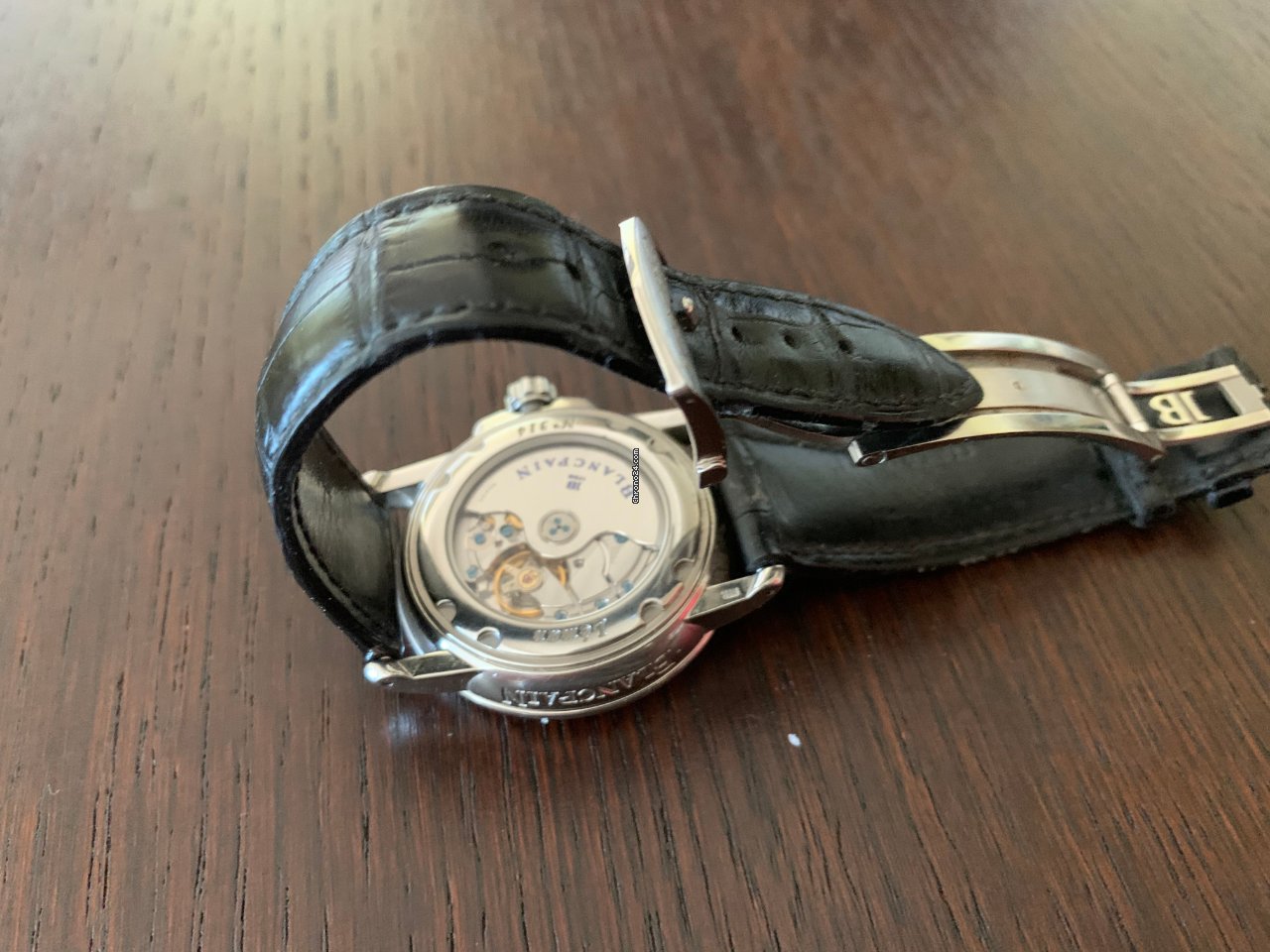 Blancpain Mens watch Unisex Automatic Steel 1735 Replica 5