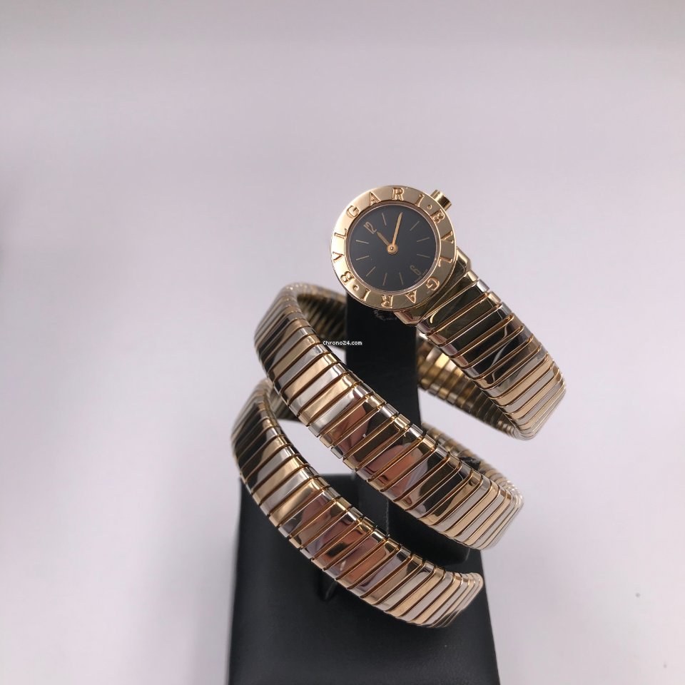 IMG_9081 Bulgari Womens watch Quartz Yellow gold BB191T Replica 5