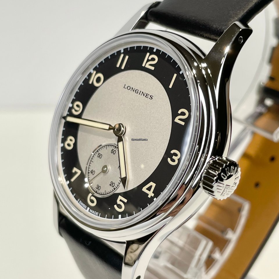 IMG_9081 Longines Heritage Mens watch Unisex Automatic Steel L2.330.4.93.0 Replica 5