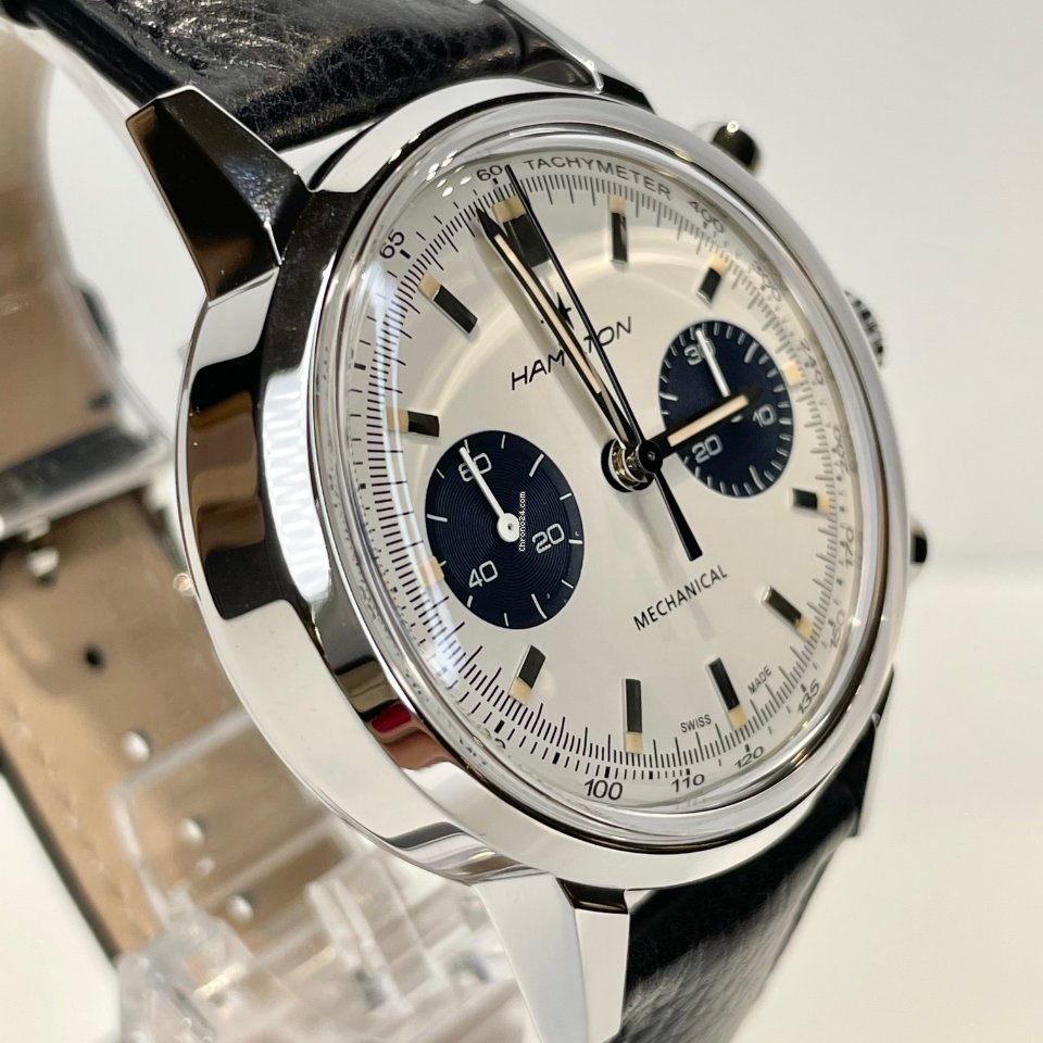 IMG_9081 Hamilton Intra-Matic Mens watch Unisex Manual winding Steel H38429710 Replica 5