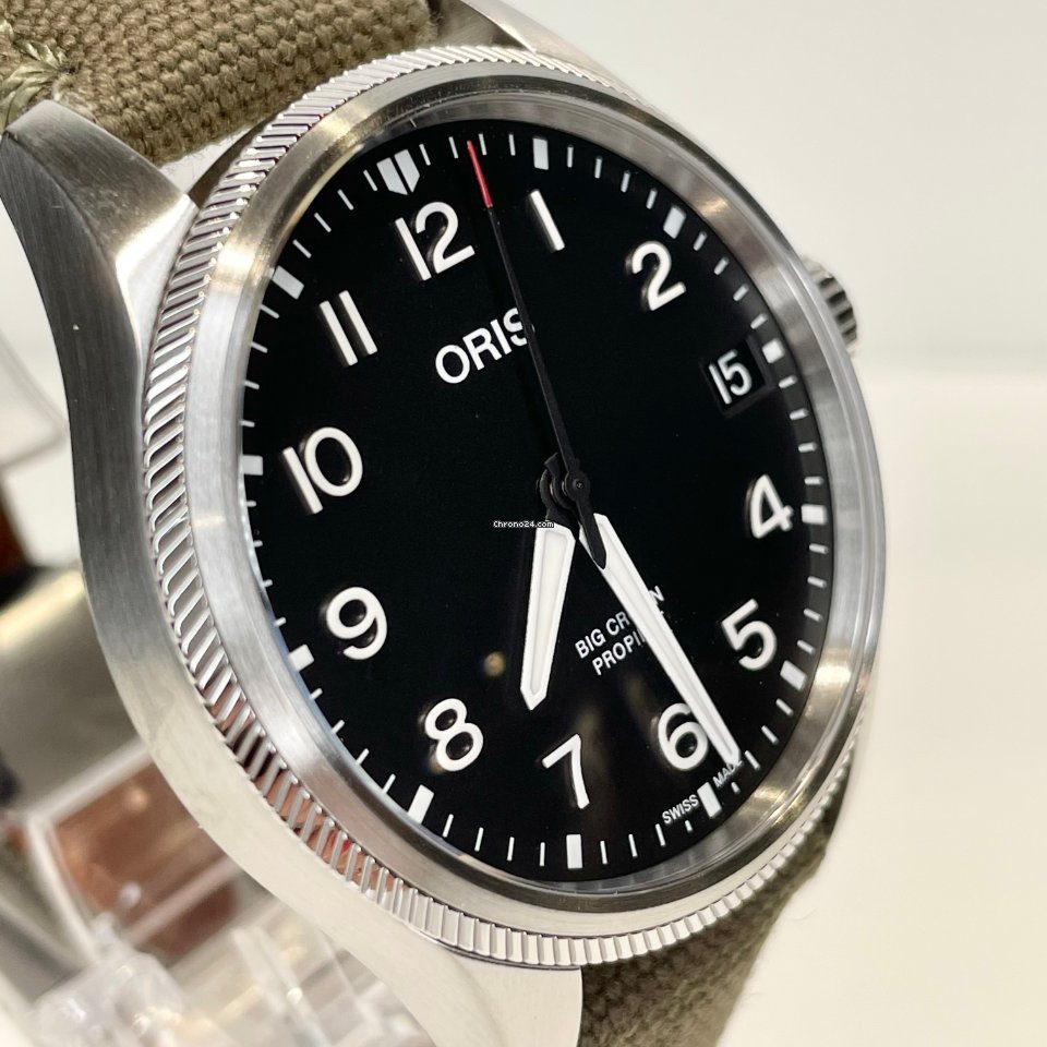 IMG_9081 Oris Big Crown ProPilot Date Mens watch Unisex Automatic Steel 01 751 7761 4164-07 3 20 03LC Replica 5