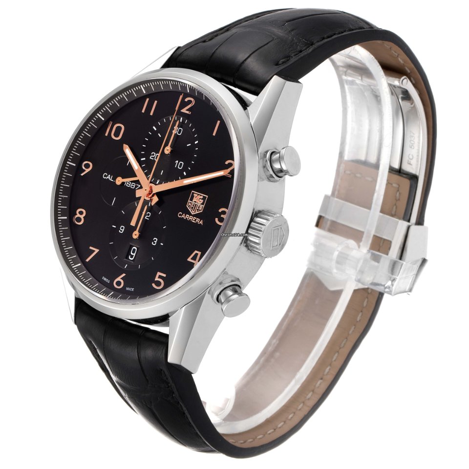 IMG_9081 TAG Heuer Carrera Calibre 1887 Mens watch Unisex Automatic Steel CAR2014.BA0796 Replica 5
