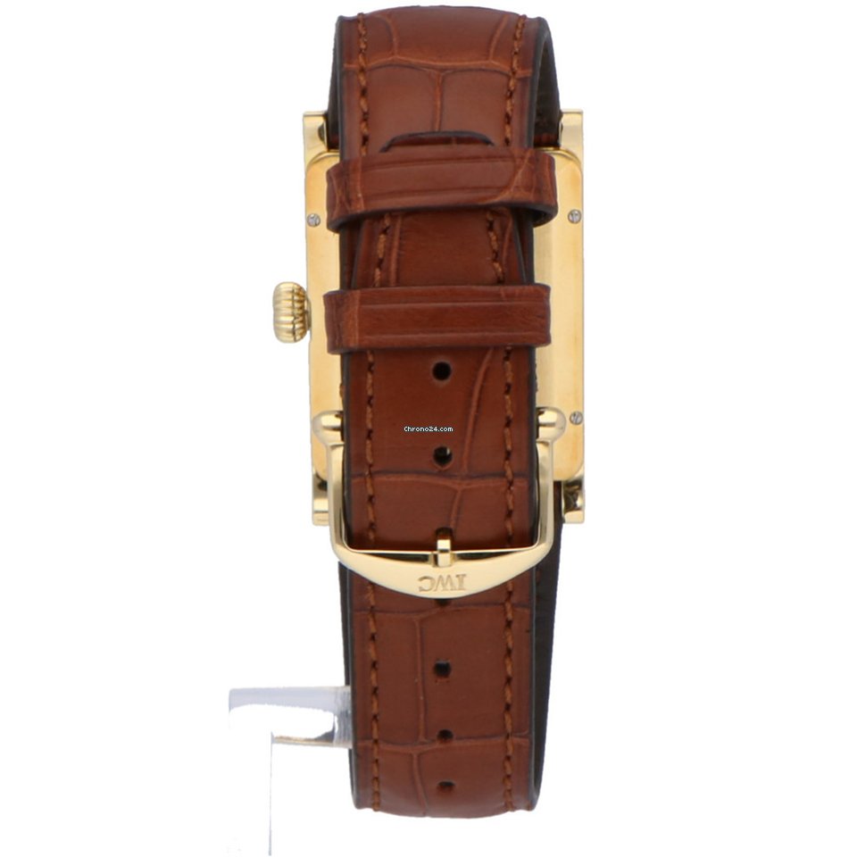 IMG_9081 IWC Novecento Mens watch Unisex Automatic Yellow gold IW354503 Replica 5