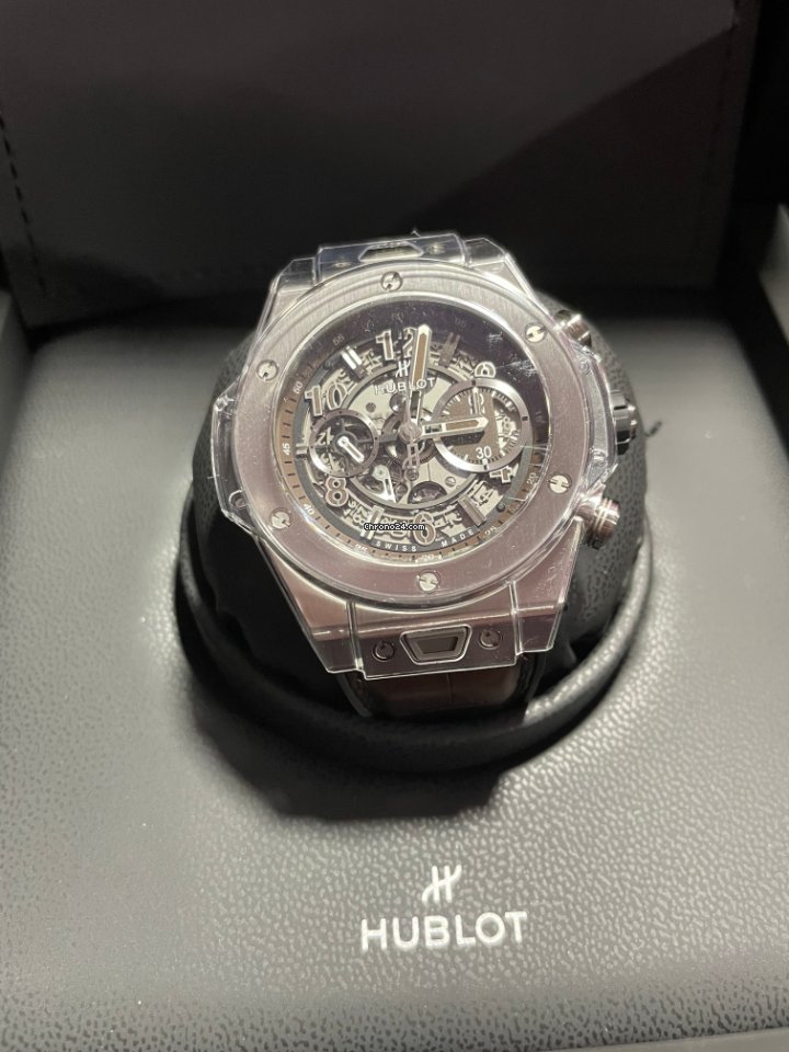 IMG_9081 Hublot Big Bang Unico Mens watch Unisex Automatic Titanium 411.NX.3170.LR Replica 5