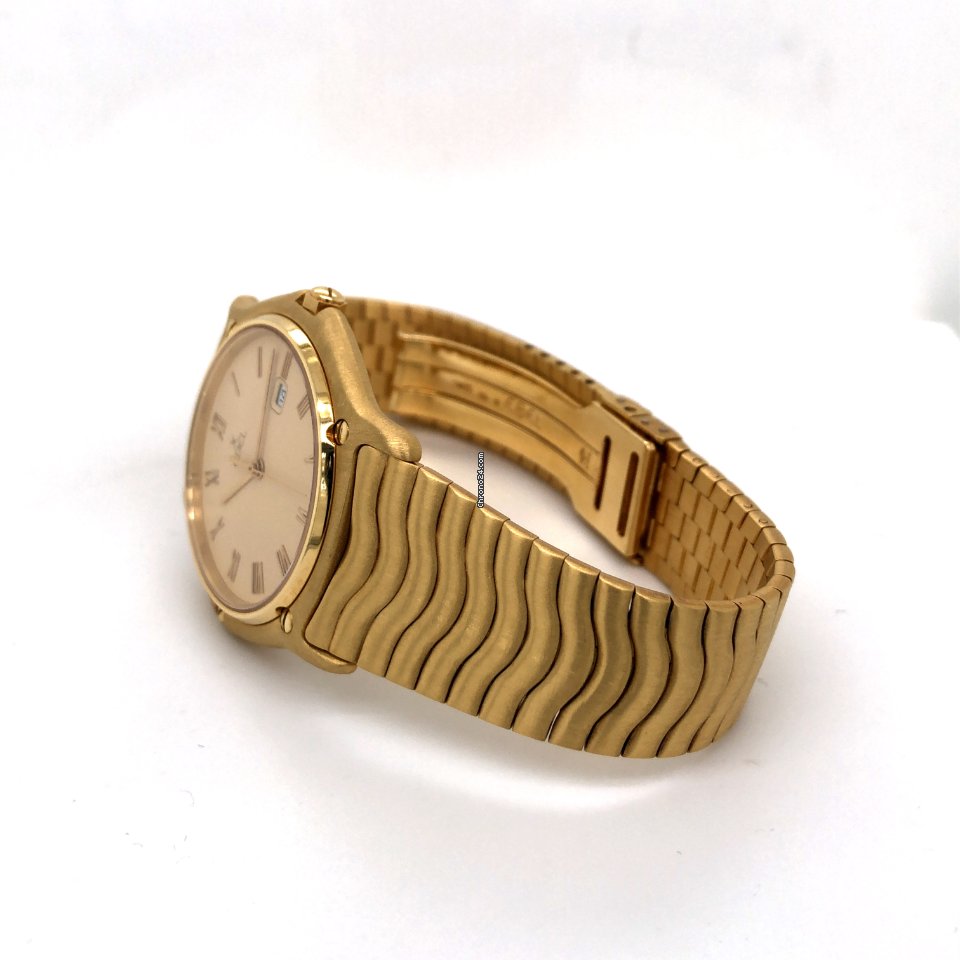 IMG_9081 Ebel Classic Mens watch Unisex Quartz Yellow gold 883903 Replica 5