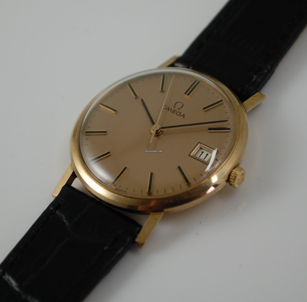 IMG_9081 Omega Mens watch Unisex Manual winding Yellow gold 132.5017 Replica 5