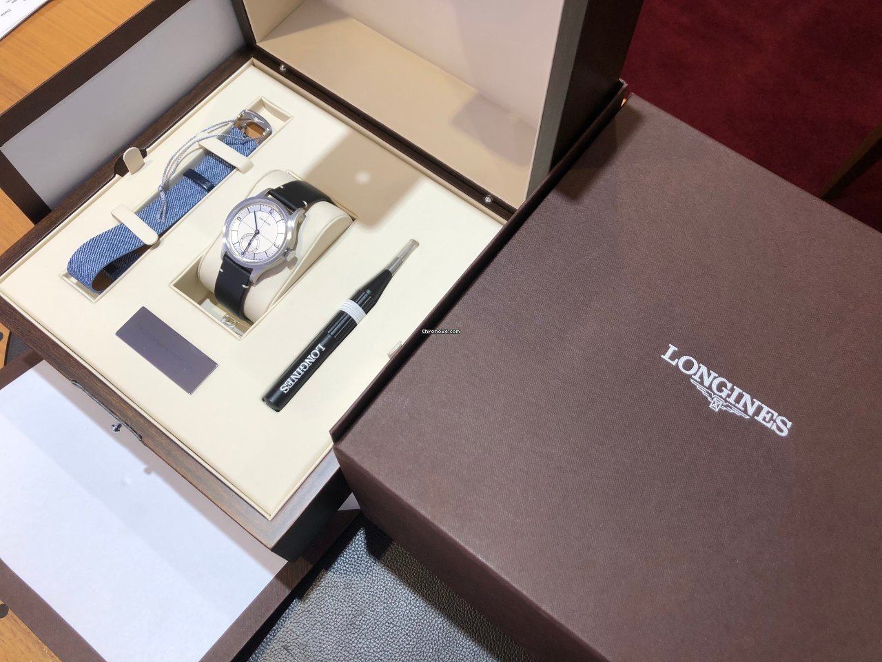 Longines Heritage Mens watch Unisex Automatic Steel L2.828.4.73.0 Replica 5