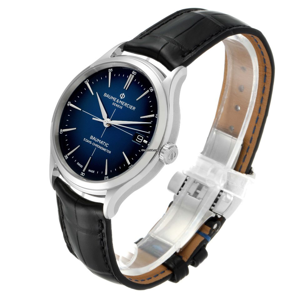 Baume & Mercier Clifton Mens watch Unisex Automatic Steel M0A10467 Replica 5