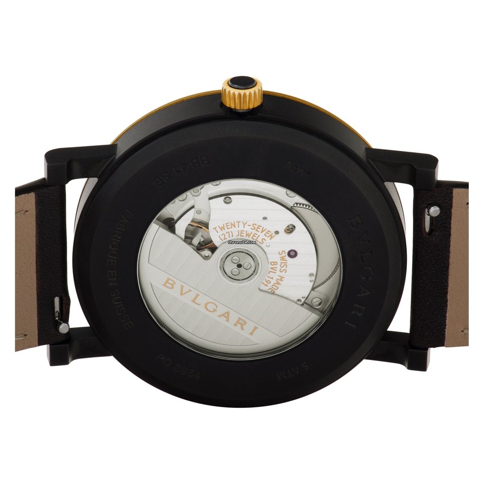 Bulgari Bulgari Mens watch Unisex Automatic Steel BB41SB Replica 5