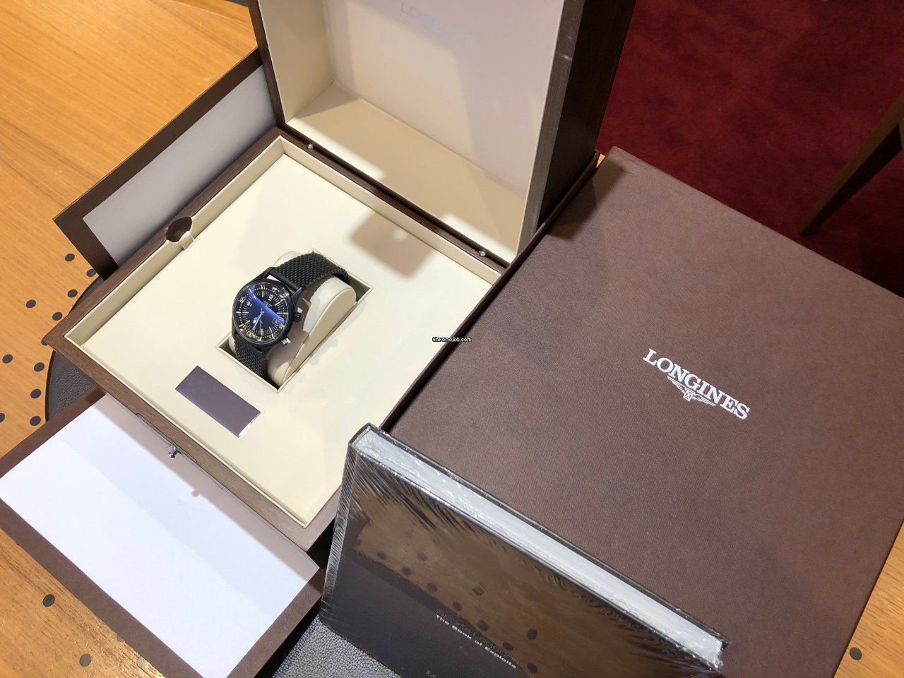 IMG_9081 Longines Legend Diver Mens watch Unisex Automatic Steel L37742509 Replica 5