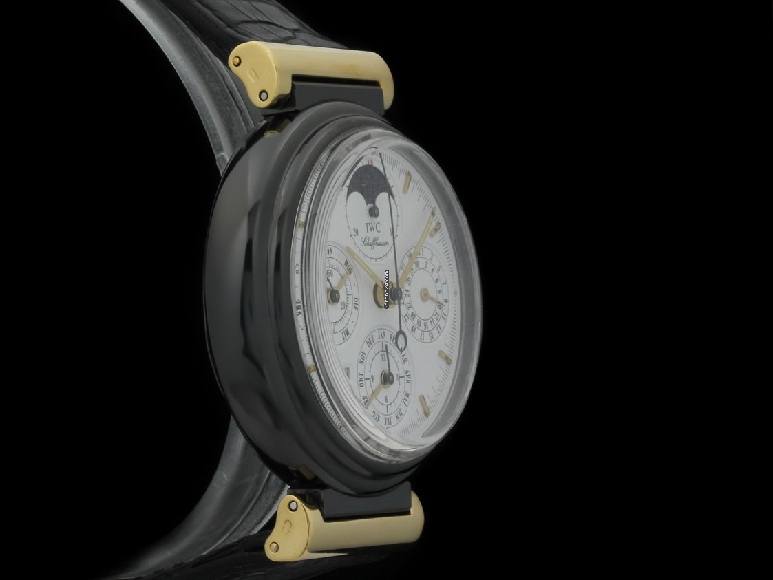 IMG_9081 IWC Da Vinci Perpetual Calendar Mens watch Unisex Automatic Ceramic 3755 Replica 5