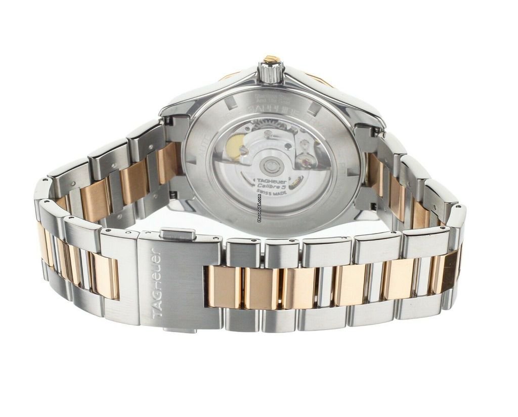 IMG_9081 TAG Heuer Aquaracer Lady Mens watch Unisex Automatic Gold Steel WAP2150 Replica 5