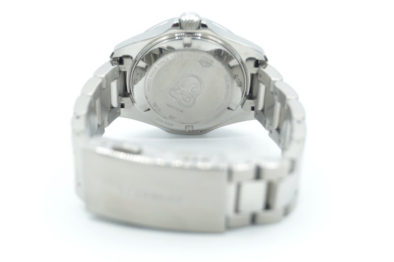 IMG_9081 TAG Heuer Aquaracer Lady Womens watch Quartz Steel WAY131M.BA0748 Replica 5
