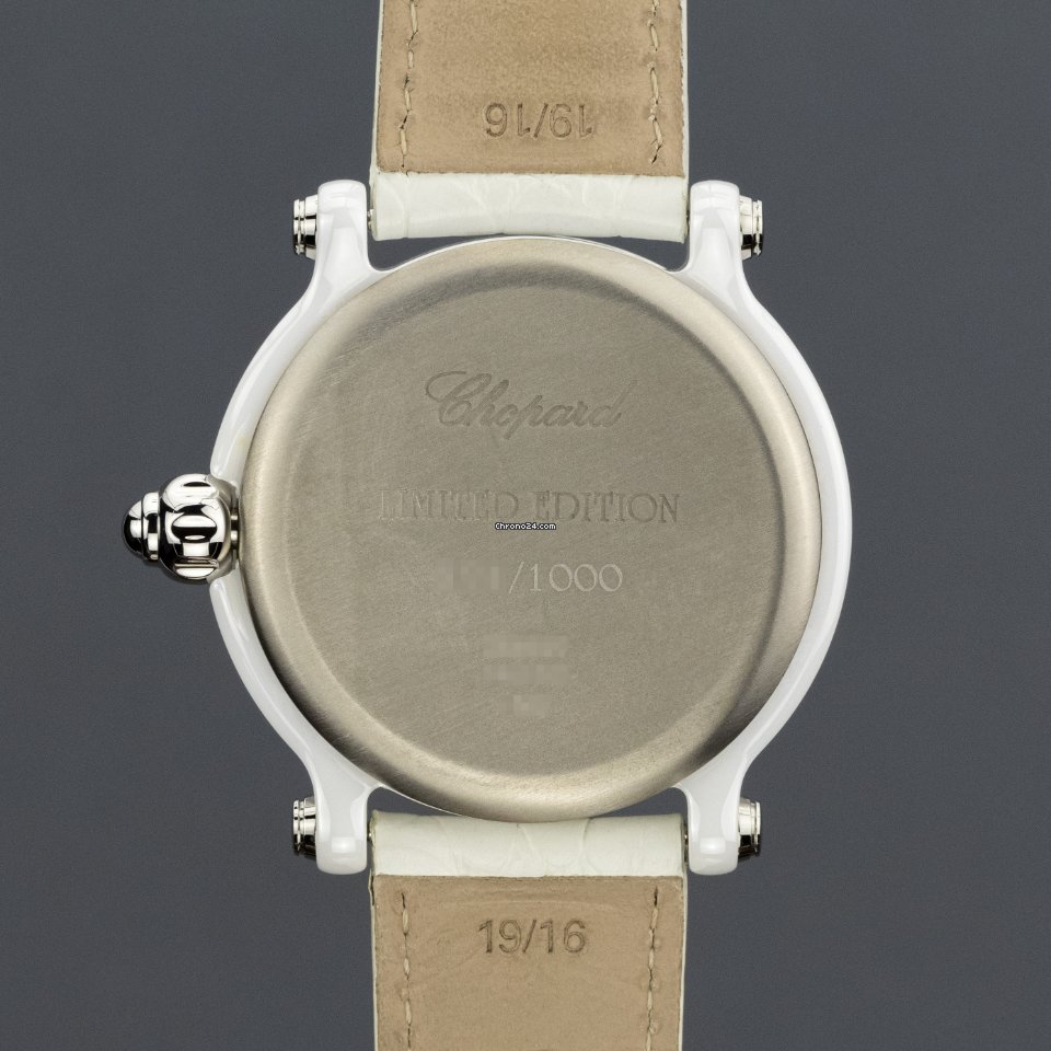IMG_9081 Chopard Happy Sport Womens watch Quartz Ceramic 288507-9012 Replica 5
